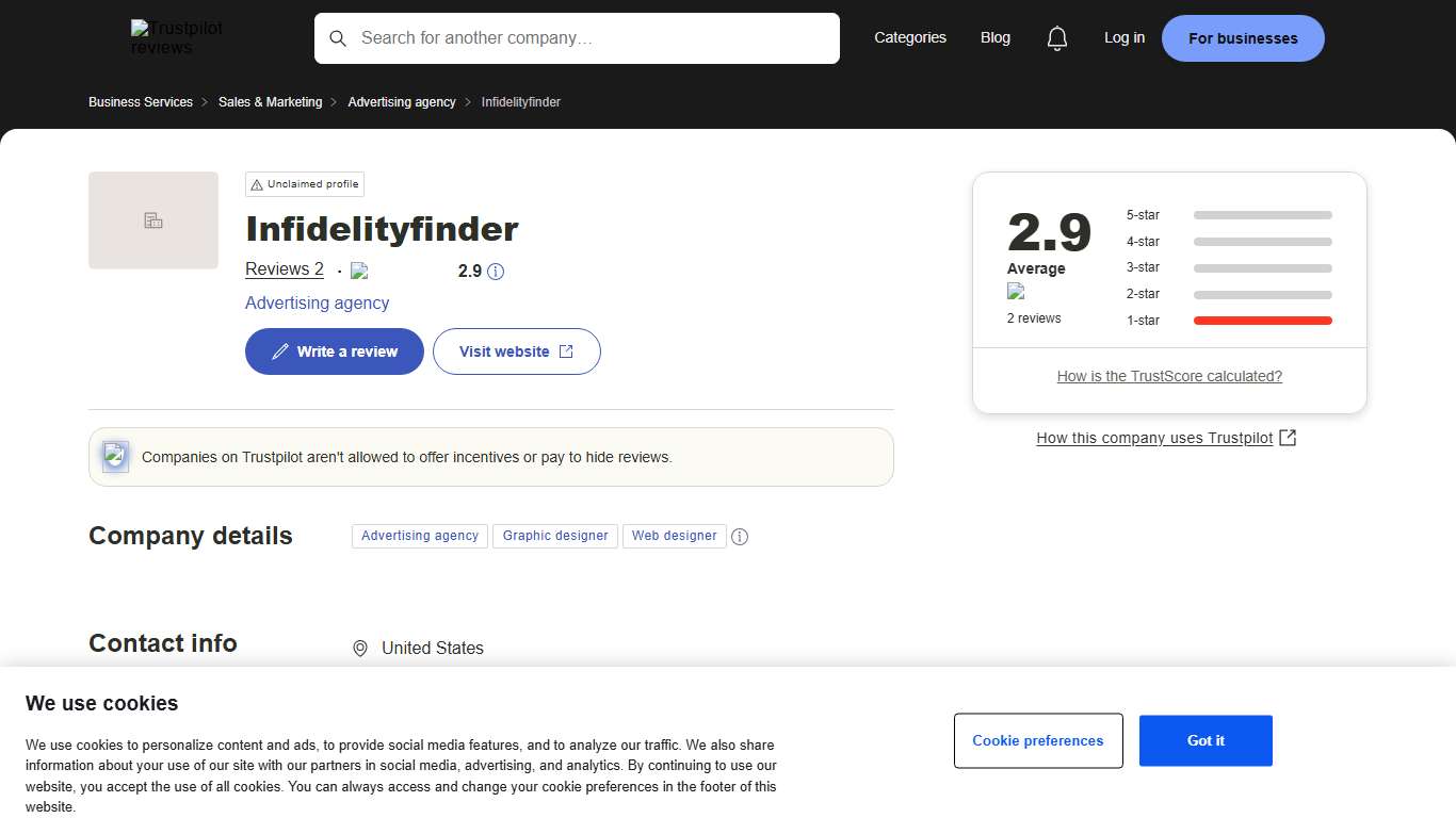 Infidelityfinder Reviews Read Customer Service Reviews of infidelityfinder.online